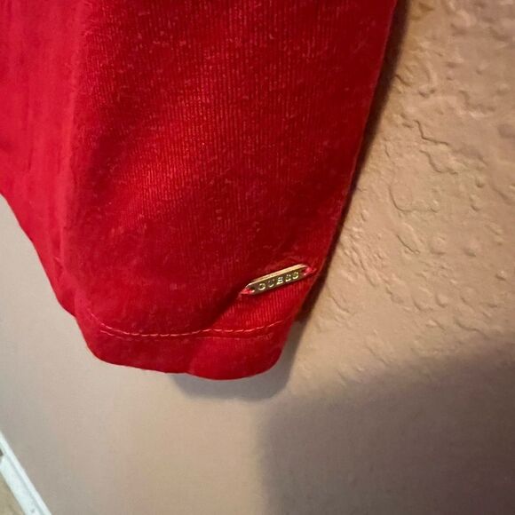 Guess red blouse  - Picture 4 of 7